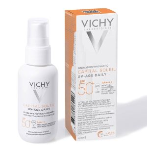 کرم ضد آفتاب و جوانساز ویشی VICHI مدل Capital Soleil حجم 40 میل