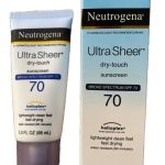 ضد آفتاب نوتروژینا اولترا شیر SPF70 حجم 88 میل