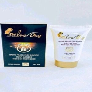کرم ضد آفتاب رنگی سیلور دی spf50