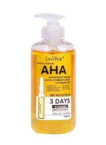 سرم روشن کننده بیکینی لنسیاد مدل AHA حجم 500 میل