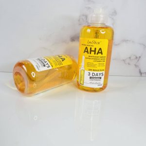 سرم روشن کننده بیکینی لنسیاد مدل AHA حجم 500 میل