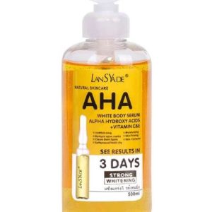 سرم روشن کننده بیکینی لنسیاد مدل AHA حجم 500 میل