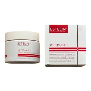 کرم ترمیم کننده و مرطوب کننده قوی استلین وزن 50 گرم کرم ترمیم کننده و مرطوب کننده قوی استلین با وزن 50 گرم، یک محصول مراقبت از پوست است که حاوی سرامیدها و سایر ترکیبات مغذی برای آبرسانی عمیق و ترمیم سد دفاعی پوست است. این کرم با هدف آبرسانی عمیق و ماندگار، تقویت سد دفاعی پوست، ترمیم آسیب‌های ناشی از عوامل محیطی، کاهش خطوط ریز و چین و چروک، افزایش لطافت و شادابی پوست، و محافظت از پوست در برابر رادیکال‌های آزاد طراحی شده است. ویژگی‌ها و مزایای کلیدی این کرم عبارتند از: آبرسانی عمیق و ماندگار: این کرم با داشتن سرامیدها و اسید هیالورونیک، به آبرسانی عمیق پوست کمک می‌کند و از تبخیر رطوبت جلوگیری می‌کند. تقویت سد دفاعی پوست: سرامیدها، لیپیدهای طبیعی پوست هستند که نقش حیاتی در حفظ سد دفاعی پوست دارند و به محافظت از پوست در برابر عوامل آسیب‌زا کمک می‌کنند. ترمیم آسیب‌ها: این کرم با ترکیبات فعال خود، به ترمیم آسیب‌های ناشی از عوامل محیطی مانند آلودگی و اشعه UV کمک می‌کند. کاهش خطوط ریز و چین و چروک: با آبرسانی و تقویت پوست، به کاهش ظاهر خطوط ریز و چین و چروک کمک می‌کند. افزایش لطافت و شادابی: با بهبود بافت کلی پوست، به افزایش لطافت و شادابی آن کمک می‌کند. محافظت در برابر رادیکال‌های آزاد: حاوی آنتی‌اکسیدان‌هایی است که از پوست در برابر آسیب‌های ناشی از رادیکال‌های آزاد محافظت می‌کنند. مناسب برای انواع پوست: به طور کلی، برای انواع پوست، به ویژه پوست‌های خشک، حساس و آسیب‌دیده مناسب است. نحوه استفاده: کرم را روزی دو بار، صبح و شب، روی پوست تمیز صورت و گردن استفاده کنید. پس از استفاده از کرم در طول روز، حتماً از ضد آفتاب استفاده کنید.