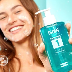 ژل شستشو پوست چرب ایزدین 400میل