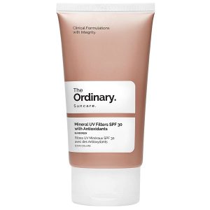 کرم ضد آفتاب مینرال با آنتی اکسیدان SPF30 اوردینری