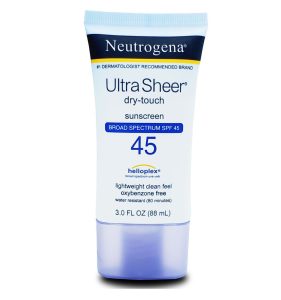 کرم ضد آفتاب نوتروژینا Ultra Sheer SPF 45 حجم 88 میل