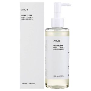 روغن پاک کننده و کنترل منافذ آنوا Anua حجم 200 میلی لیتر