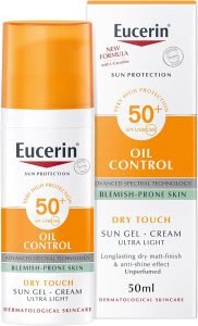 ضد آفتاب و ژل کرم پوست چرب Oil Control SPF50 اوسرین