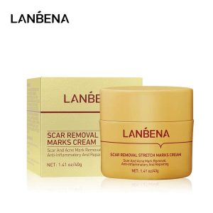 کرم ترمیم کننده اسکار و ترک پوستی لانبنا 40گرم