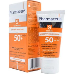 کرم ضدآفتاب بدون رنگ فارماسریز مدل pharmaceris 50