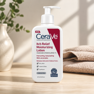 لوسیون کرم مرطوب کننده و ضد خارش سراوی CeraVe مدل Itch Relief حجم 237 میل