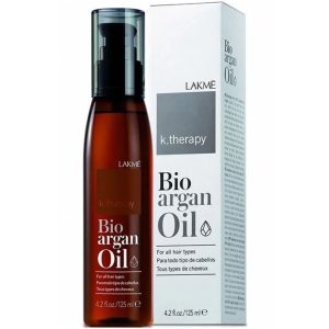 روغن آرگان لاکمه ترمیم کننده موی خشک و شکننده مناسب انواع مو حجم 125 میل اصل اسپانیا