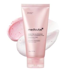 فوم شستشوی نیاسینامید مدی کیوب مدل Niacinamide حجم 120 میلی لیتر