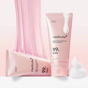 فوم شستشوی نیاسینامید مدی کیوب مدل Niacinamide حجم 120 میلی لیتر