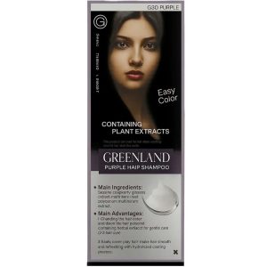 شامپو رنگ موی گیاهی گرینلند (Greenland) ٤ رنگ جذاب